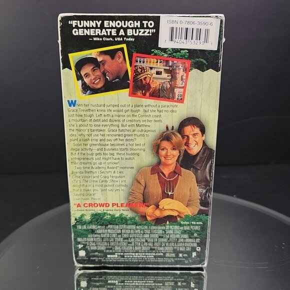 New Sealed VHS Saving Grace Brenda Blethyn Craig Ferguson - Picture 3 of 10